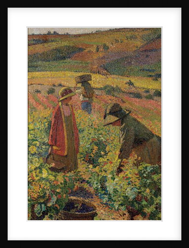 The Picking; La cueillette, c.1925 by Henri Jean Guillaume Martin