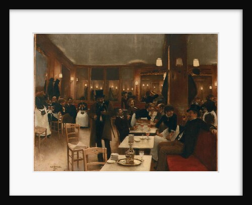 La Brasserie, 1883 by Jean Beraud