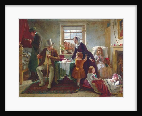The Silence of Pure Innocence Persuades, where Speaking Fails, 1855 by Thomas Brooks
