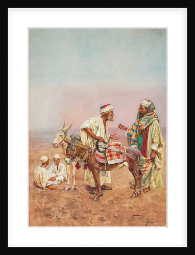 One Dirham for a Ride through the Desert by Giulio Rosati