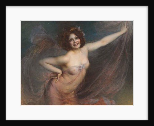 Portrait of Loie Fuller by Felix Hippolyte-Lucas