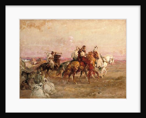 A Night in South Oran; Un soir dans le Sud Oranais, 1923 by Henri Emilien Rousseau