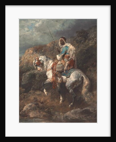 Arab Horseman by Adolf Schreyer