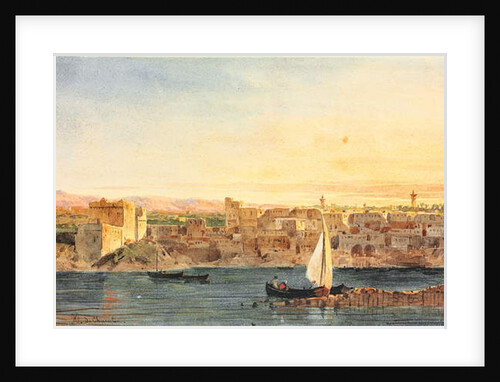 Constantinople Sublime Port by Jean Nicolas Henri de Chacaton