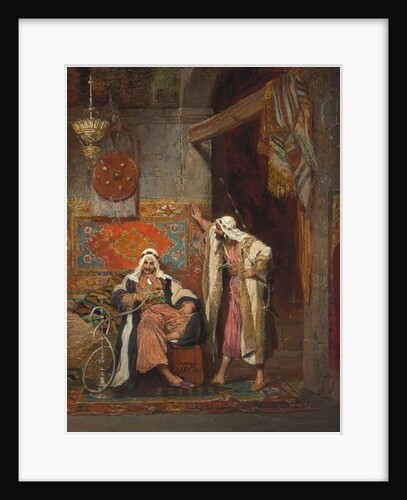 An Idle Conversation, 1872 by Arnold Corrodi