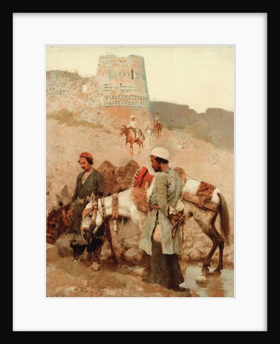 Traveling in Persia, 1895 by Edwin Lord Weeks