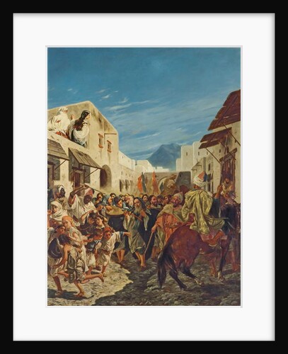 Jewish Musicians in the Streets of Tetuan, c.1858 by Alfred Dehodencq