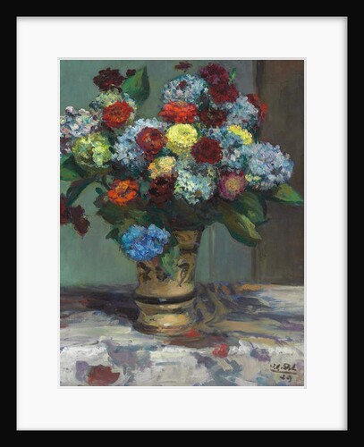 Bouquet of Hydrangeas, 1929 by Jacques-Emile Blanche