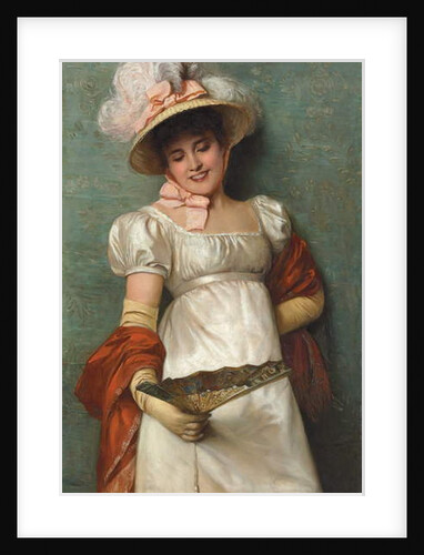 A Fair Maiden by Giovanni Costa