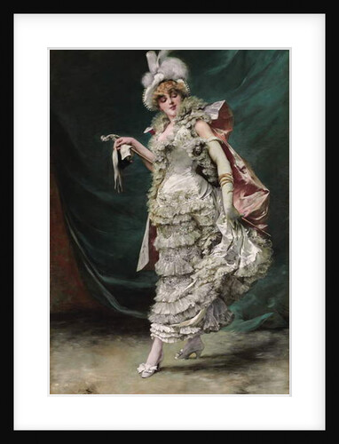 Dressed for the Ball by Georges Clairin