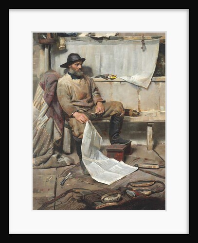 The Fisherman, 1890 by Frank Richards