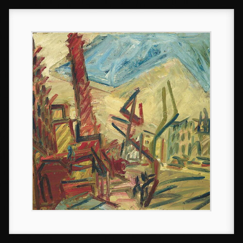 Tree in Mornington Crescent, 1991-92 by Henry Wallis