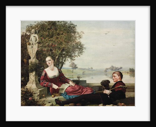 Heloise and Abelard, 1879 by Robert Bateman