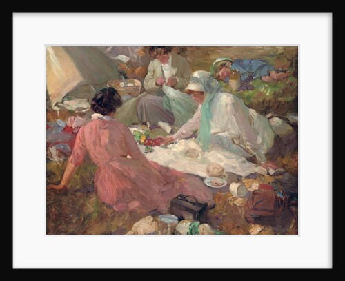 The Picnic by Cyrus Cuneo