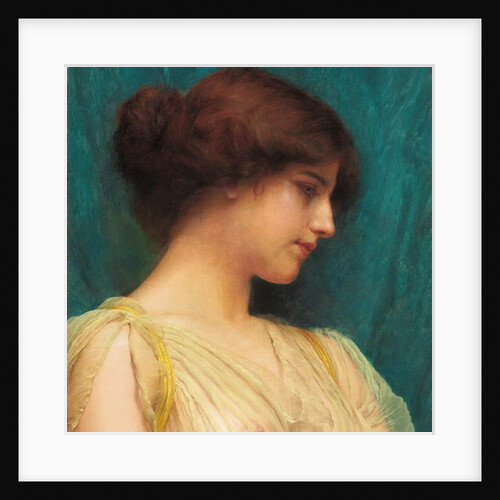 Study of a Girl's Head, 1899 by John William Godward