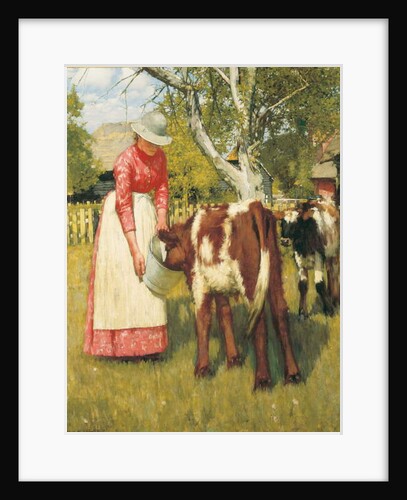 The First Meal, c.1894 by Henry Herbert La Thangue