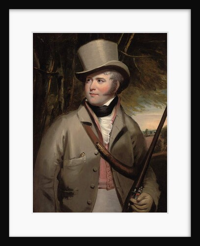 Portrait of a Gentleman with Sporting Gun in a Landscape by Ramsay Richard Reinagle