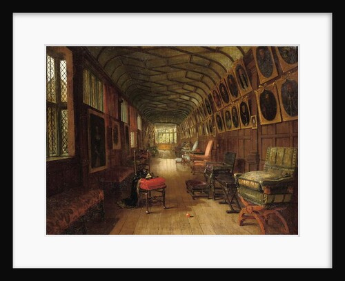 The Brown Gallery, Knole, Kent by Louise Ingram Rayner