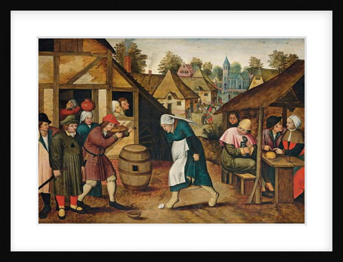The Egg Dance by Pieter the Younger Brueghel