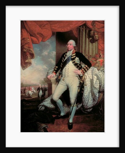 Portrait of George III by Mather Brown
