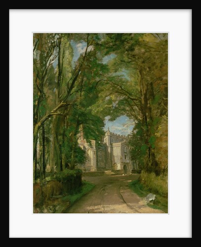 East Bergholt Church by John Constable