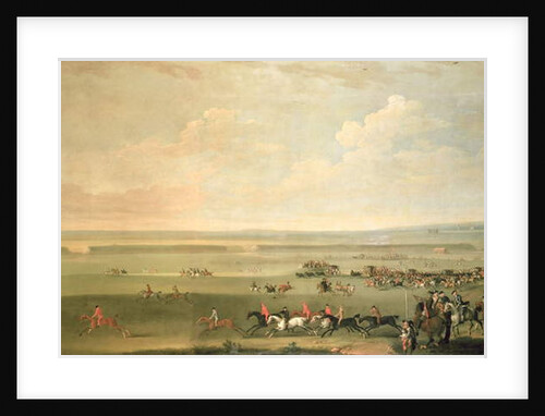 The Starting Post at Newmarket by John Wootton