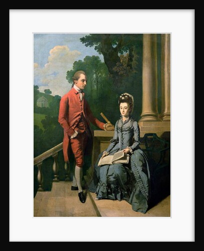 Portrait of a gentleman and his wife by Francis Wheatley