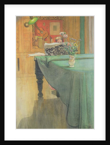 Brita at the Piano, 1908 by Carl Larsson