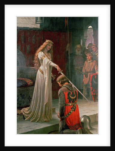 The Accolade, 1901 by Edmund Blair Leighton