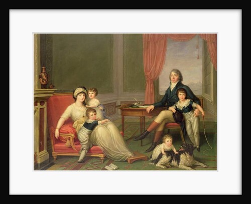 The Lambton Family in Italy, 1797 by Augusto Nicodemo