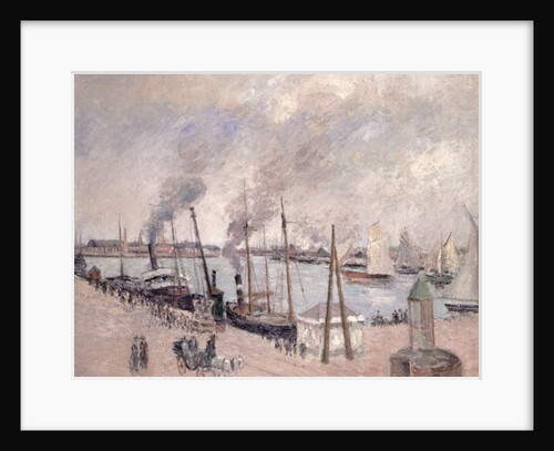 The Port of Le Havre by Camille Pissarro