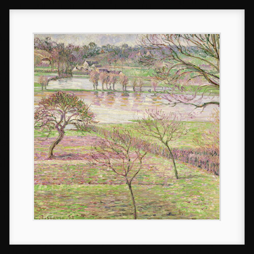 The Flood at Eragny, 1893 by Camille Pissarro