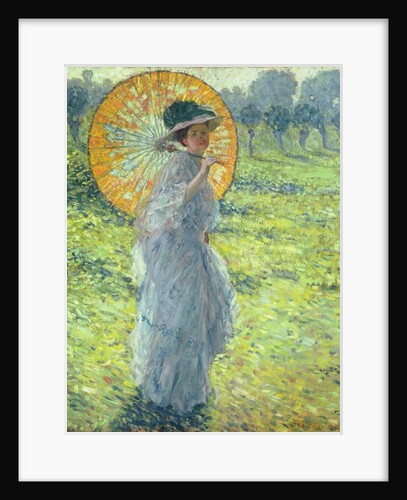 Woman with a Parasol, c. 1906 by Frederick Carl Frieseke