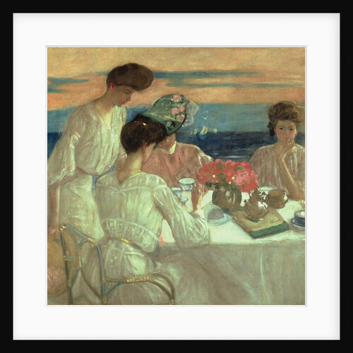 Afternoon Tea on the Terrace by Frederick Carl Frieseke