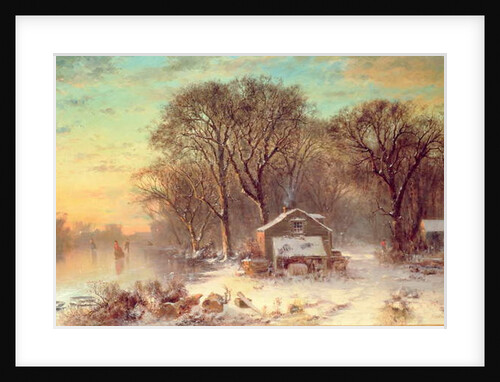 Winter in Malden, Massachusetts, 1864 by Thomas Doughty