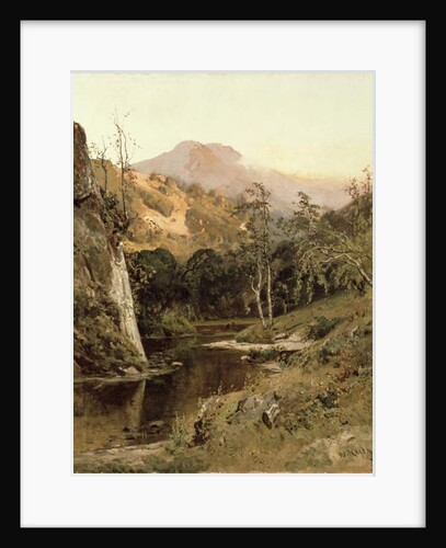 Mount Tamalpais from Lagunitas Creek, 1878 by William Keith
