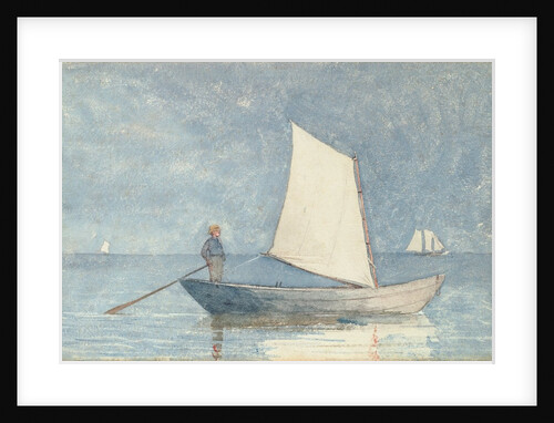 Sailing a Dory, 1880 by Winslow Homer
