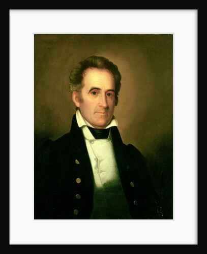 Portrait of Richard Mentor Johnson by Rembrandt Peale