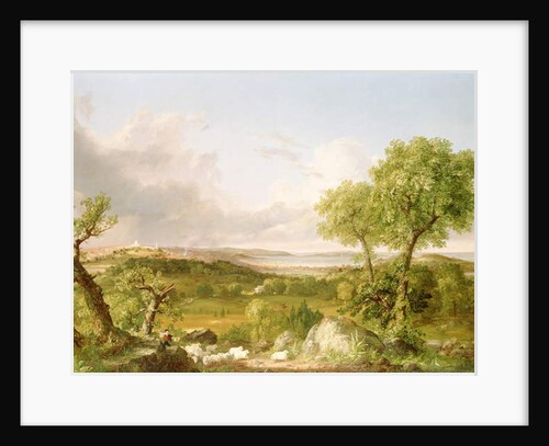 View of Boston by Thomas Cole