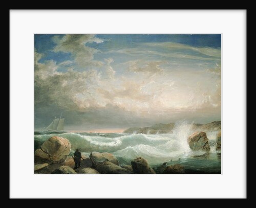 Rafe's Chasm, Gloucester, Massachusetts by Fitz Henry Lane