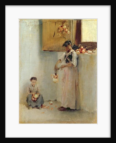 Stringing Onions, c.1882 by John Singer Sargent