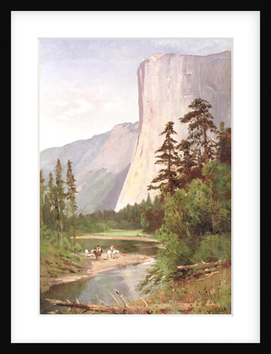 El Capitan, Yosemite Valley by William Keith