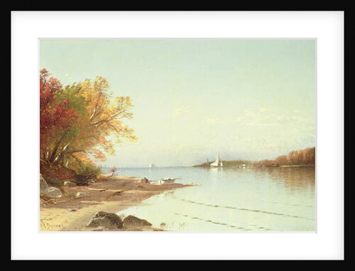 Narragansett Bay, Autumn, Rhode Island by Alfred Thompson Bricher