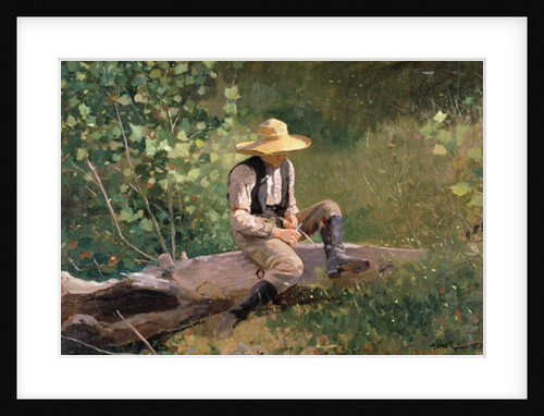 The Whittling Boy, 1873 by Winslow Homer