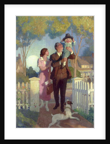 Arriving Home by Newell Convers Wyeth