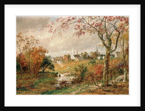 Autumn Landscape, Saugerties, 1886 by Jasper Francis Cropsey