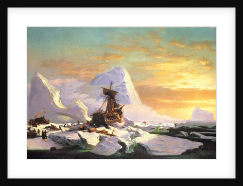 Crushed in the Ice by William Bradford