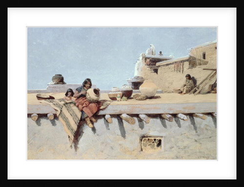 Painting Pots, 1880 by Henry Francois Farny