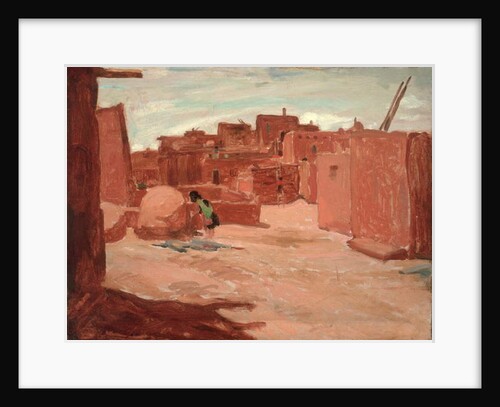 Adobe Village by Walter Ufer