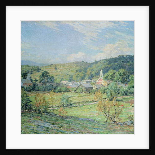 September Morning, Plainfield, New Hampshire by Willard Leroy Metcalf